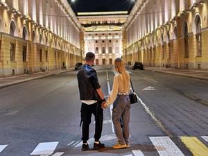 Фотоэкскурсия Петербургские грифоны